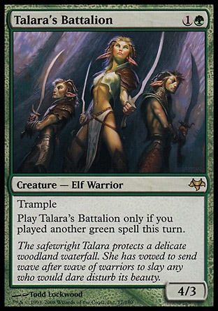 Magic: Eventide 077: Talaras Battalion 