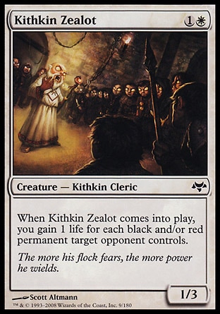 Magic: Eventide 009: Kithkin Zealot 