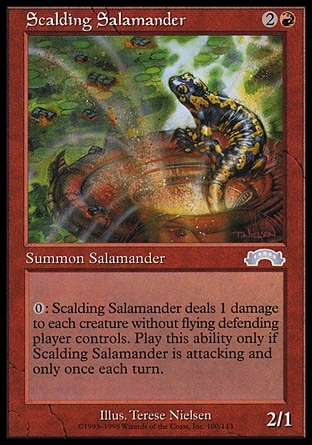 Magic: Exodus 100: Scalding Salamander 