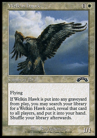 Magic: Exodus 025: Welkin Hawk 