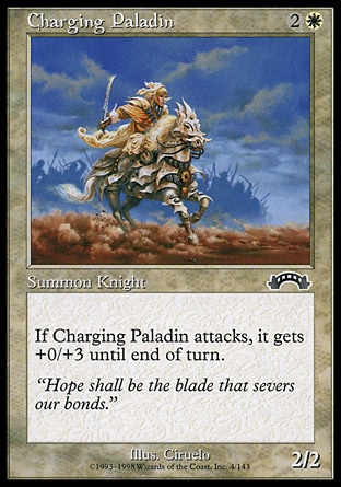 Magic: Exodus 004: Charging Paladin 