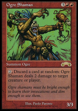 Magic: Exodus 091: Ogre Shaman 