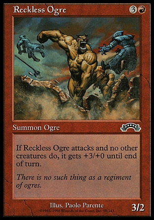 Magic: Exodus 098: Reckless Ogre 