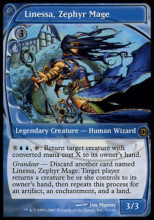 Magic: Future Sight 051: Linessa, Zephyr Mage 