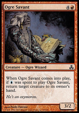 《オーガの学者/Ogre Savant》 [GPT]