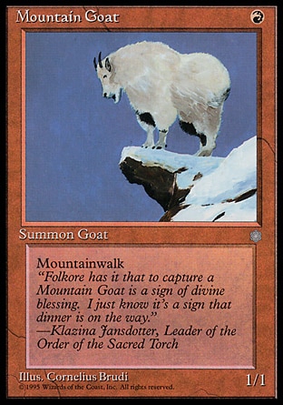 《シロイワヤギ/Mountain Goat》 [ICE]