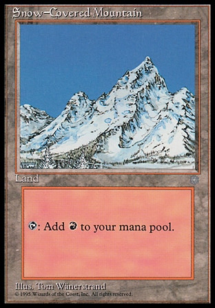 《冠雪の山/Snow-Covered Mountain》 [ICE]