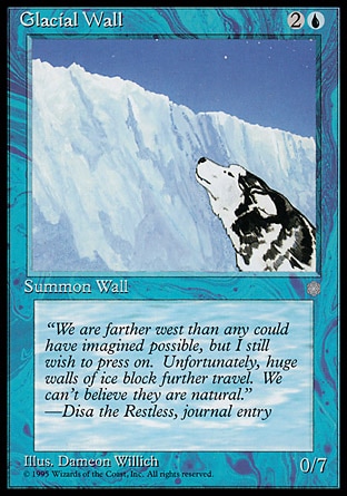 《氷河の壁/Glacial Wall》 [ICE]