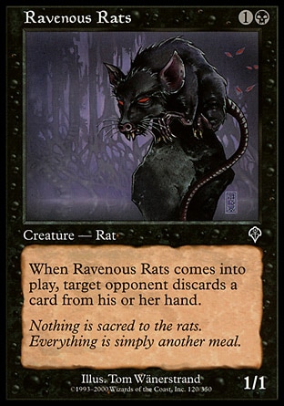 Magic: Invasion 120: Ravenous Rats 