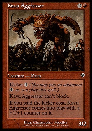 Magic: Invasion 148: Kavu Aggressor 