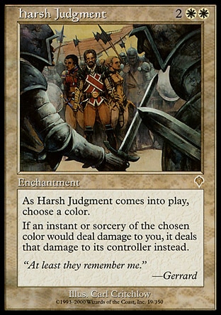 Magic: Invasion 019: Harsh Judgment 