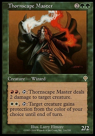 Magic: Invasion 216: Thornscape Master 