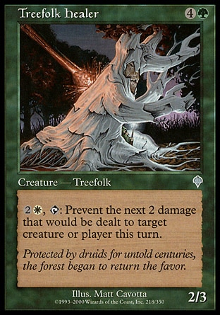 Magic: Invasion 218: Treefolk Healer 