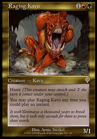 Magic: Invasion 262: Raging Kavu 