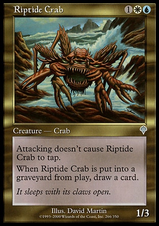 Magic: Invasion 266: Riptide Crab 
