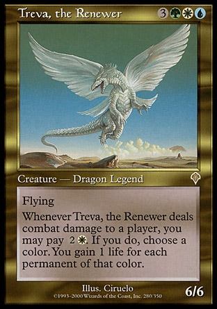 Magic: Invasion 280: Treva, the Renewer 