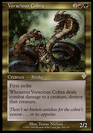 Magic: Invasion 288: Voracious Cobra 