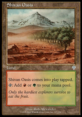 Magic: Invasion 327: Shivan Oasis 