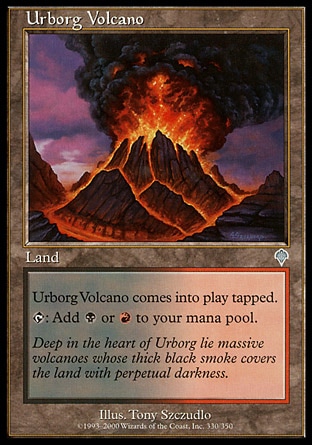 《アーボーグの火山/Urborg Volcano》 [INV]
