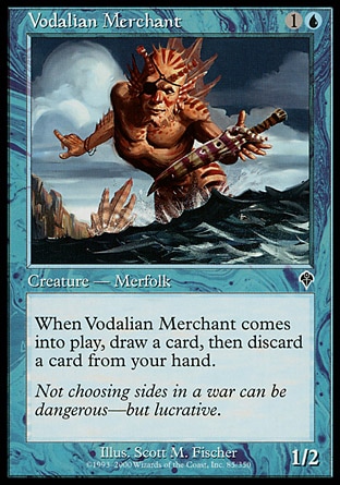 Magic: Invasion 085: Vodalian Merchant 