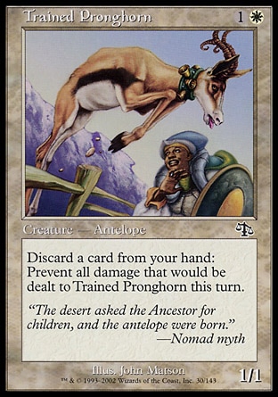 Magic: Judgment 030: Trained Pronghorn - Foil 