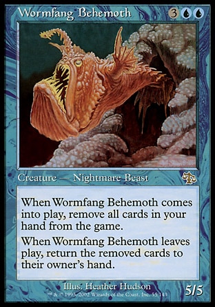 Magic: Judgment 055: Wormfang Behemoth 