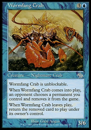 Magic: Judgment 056: Wormfang Crab 