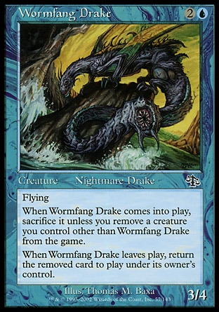 Magic: Judgment 057: Wormfang Drake 