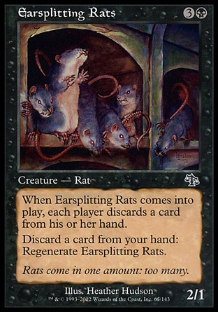 Magic: Judgment 065: Earsplitting Rats 