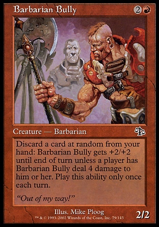 Magic: Judgment 079: Barbarian Bully 
