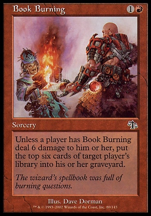 Magic: Judgment 080: Book Burning 