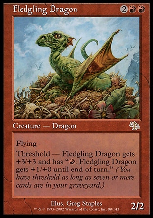 Magic: Judgment 090: Fledgling Dragon 