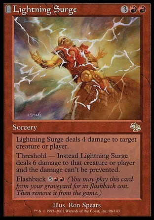 Magic: Judgment 096: Lightning Surge 