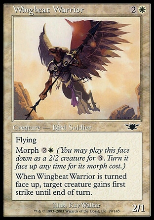 《羽ばたく戦士/Wingbeat Warrior》 [LGN]