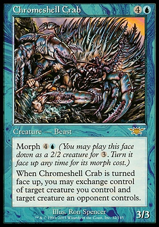 Magic: Legions 032: Chromeshell Crab 