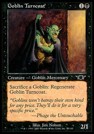 Magic: Legions 072: Goblin Turncoat 
