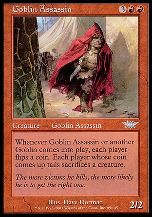 《ゴブリンの暗殺者/Goblin Assassin》 [LGN]