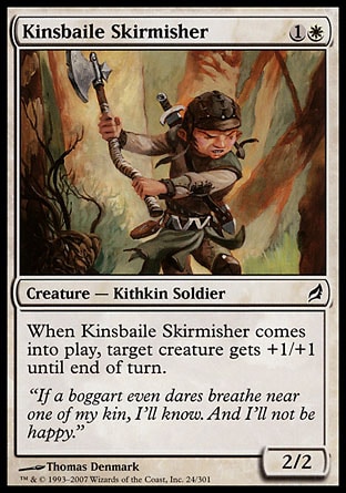 《キンズベイルの散兵/Kinsbaile Skirmisher》 [LRW]