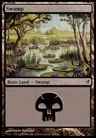 Swamp 339 MTG MAGIC ONS Onslaught Ita/Eng FOIL Palude 339 