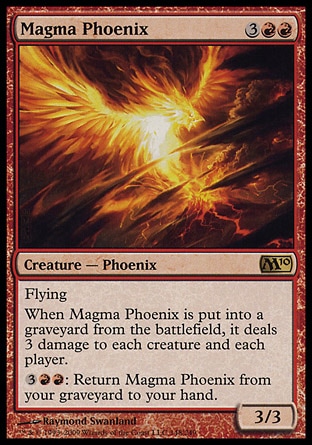 《マグマのフェニックス/Magma Phoenix》 [M10]