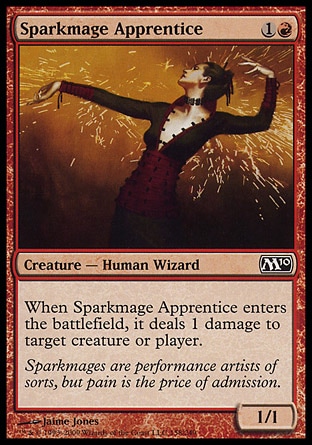 《火花魔道士の弟子/Sparkmage Apprentice》 [M10]