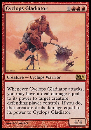 《サイクロプスの剣闘士/Cyclops Gladiator》 [M11]