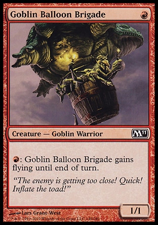 《ゴブリン気球部隊/Goblin Balloon Brigade》 [M11]