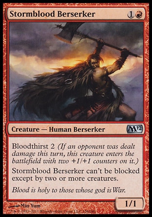 《嵐血の狂戦士/Stormblood Berserker》 [M12]