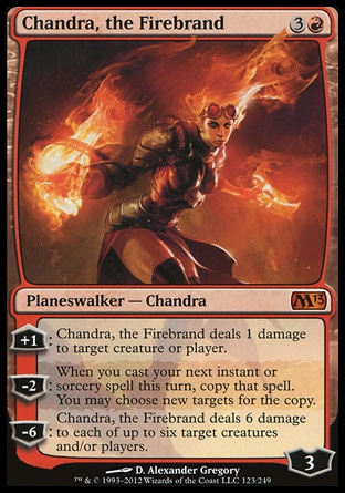 Magic: 2013 Core Set 123: Chandra, the Firebrand 