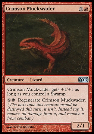 《真紅の汚水這い/Crimson Muckwader》 [M13]