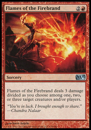 Magic: 2013 Core Set 132: Flames of the Firebrand 