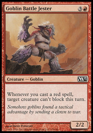 Magic: 2013 Core Set 135: Goblin Battle Jester 