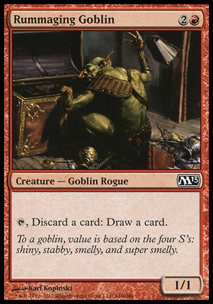 Magic: 2013 Core Set 146: Rummaging Goblin 