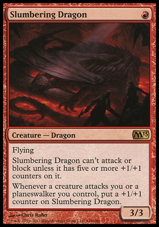 Magic: 2013 Core Set 148: Slumbering Dragon 